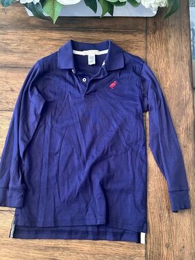 NWOT - TBBC Long Sleeved Boys Navy Polo - 7